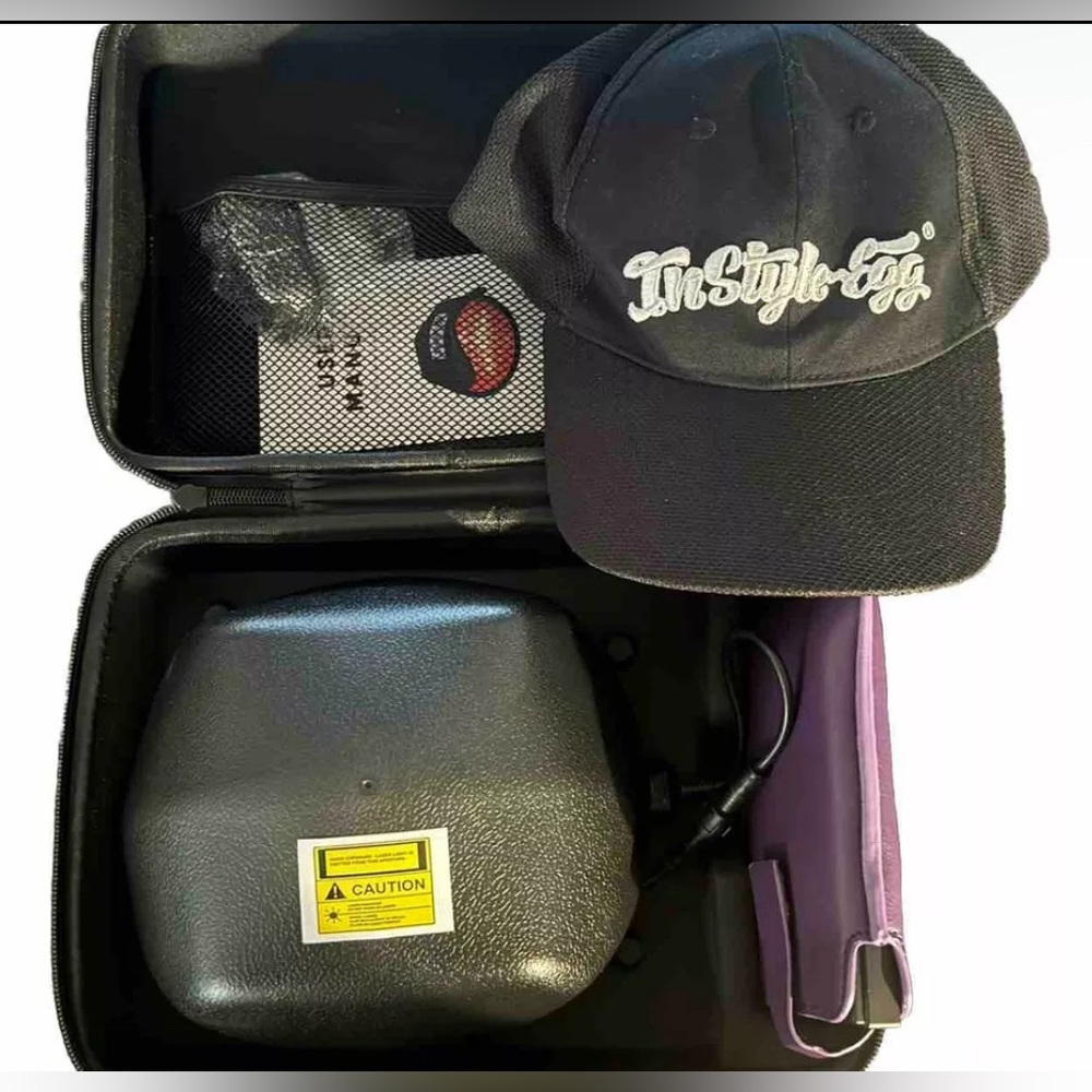 FDA Cleared 80 InStyle-Egg Laser Hair Growth Cap New No Box Tested  Hairloss